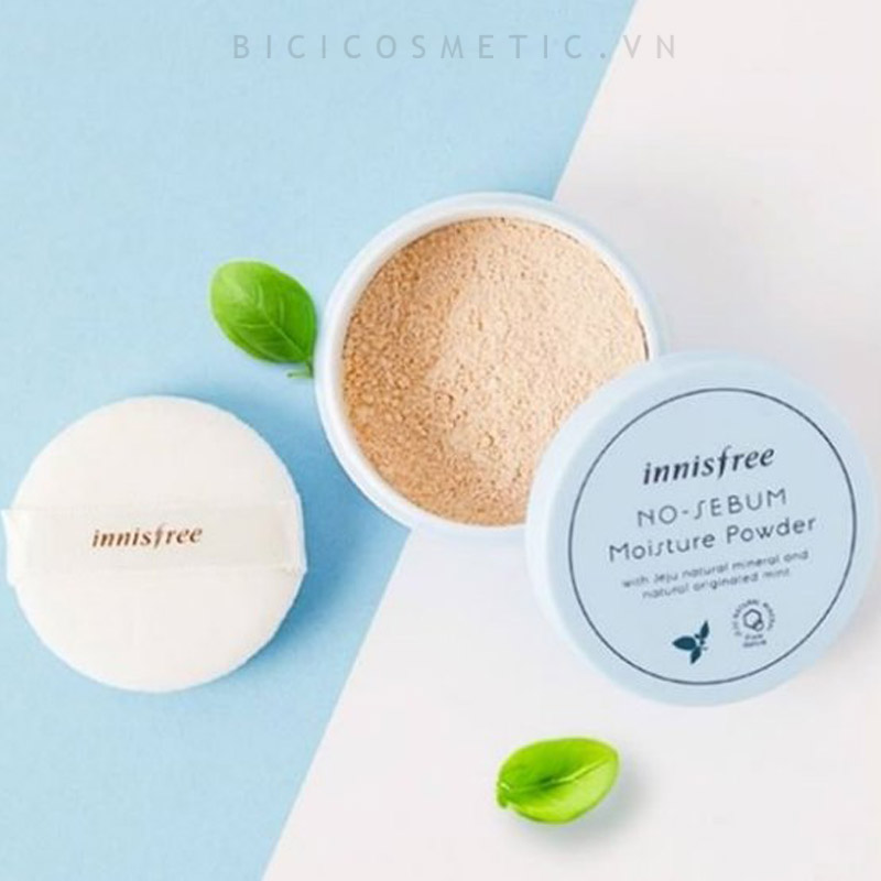 Phấn phủ Innisfree No Sebum Moisture Powder 1