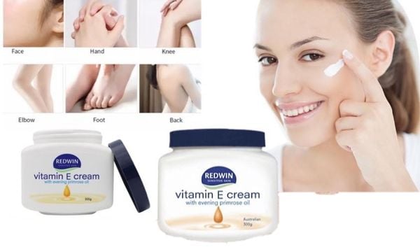  Kem Dưỡng Da Mềm Mịn REDWIN Vitamin E Cream 300g Úc 