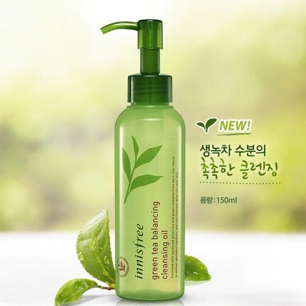  Dầu Tẩy Trang Innisfree Green Tea Cleansing Oil 