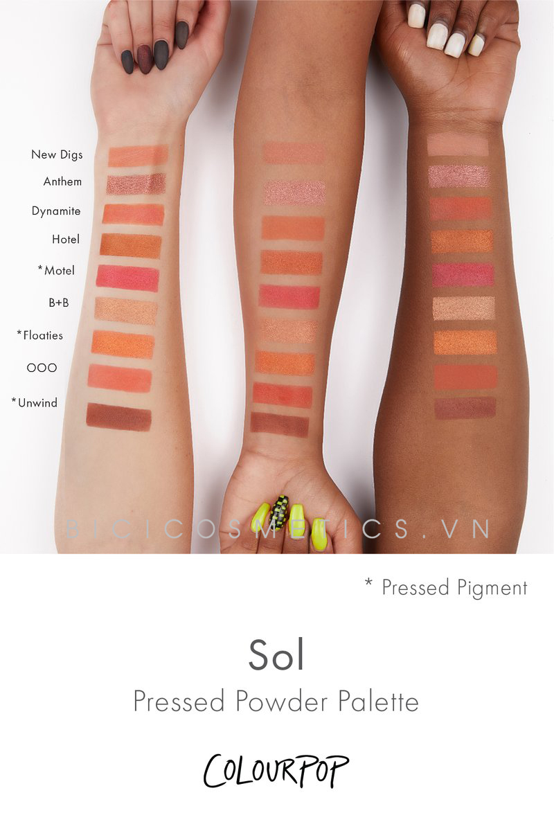 Bảng Màu Mắt Colourpop2 - Bici Cosmetics