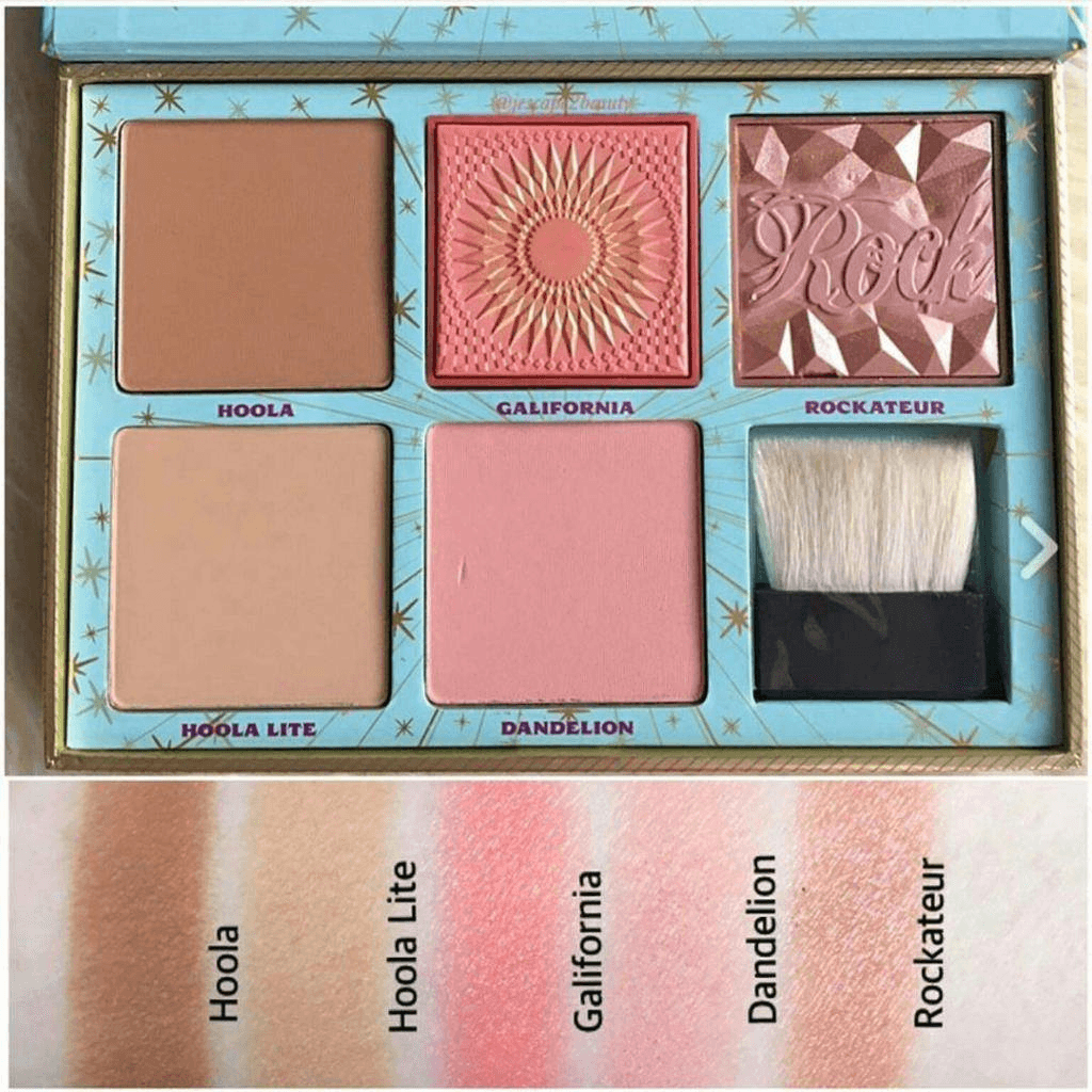 Bảng Phấn Má + Tạo Khối Benefit Cheek Parade Palette - Mỹ