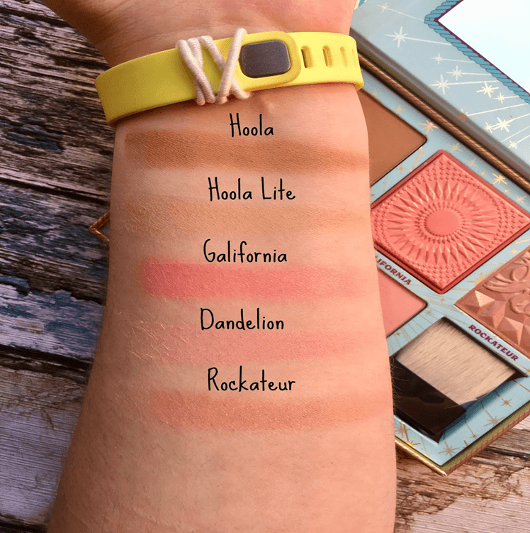 chất phấn Bảng phấn má & tạo khối cheek parade benefit