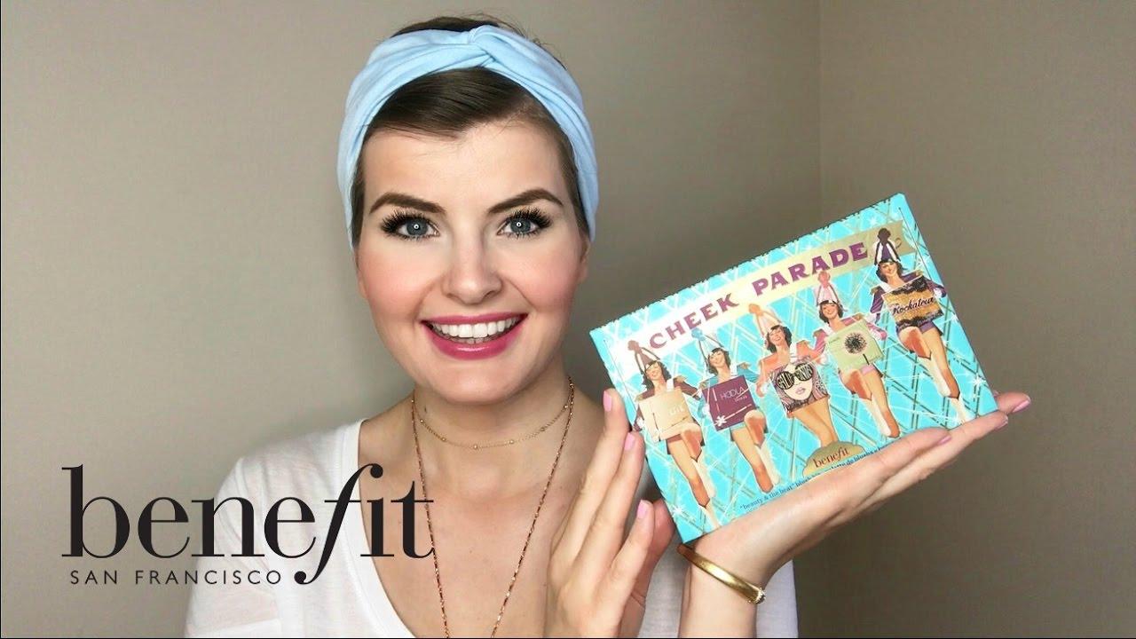 Hướng dẫn sử dụng Bảng Phấn Má + Tạo Khối Benefit Cheek Parade Palette