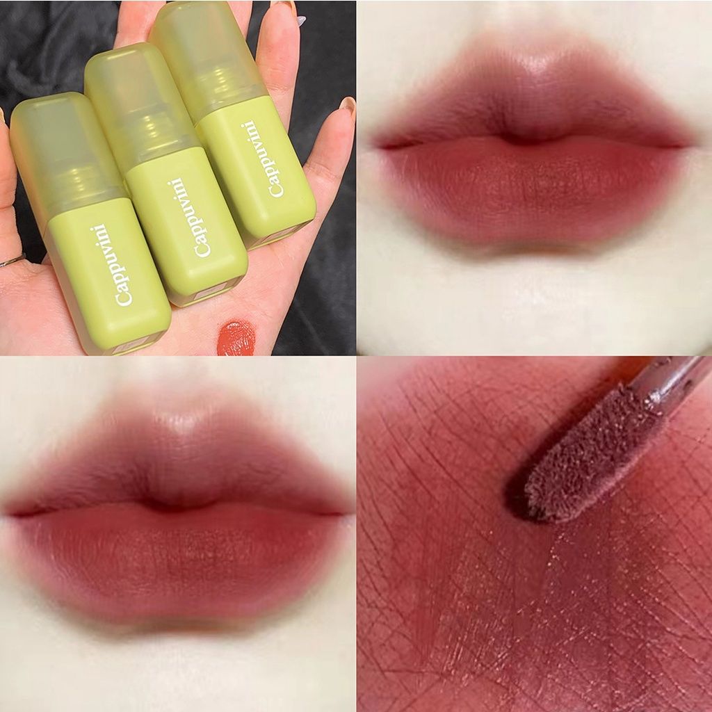 Son Kem Lì CAPPUVINI Dense Soft Burn Fog Lip Mud Nội Địa Trung