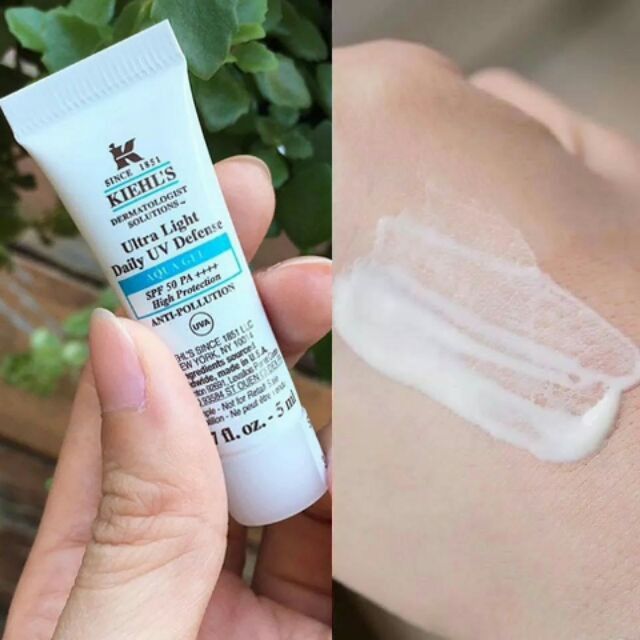  Kem Chống Nắng Mini KIEHL'S Ultra Light Daily UV Defense SPF50 - 5ml 