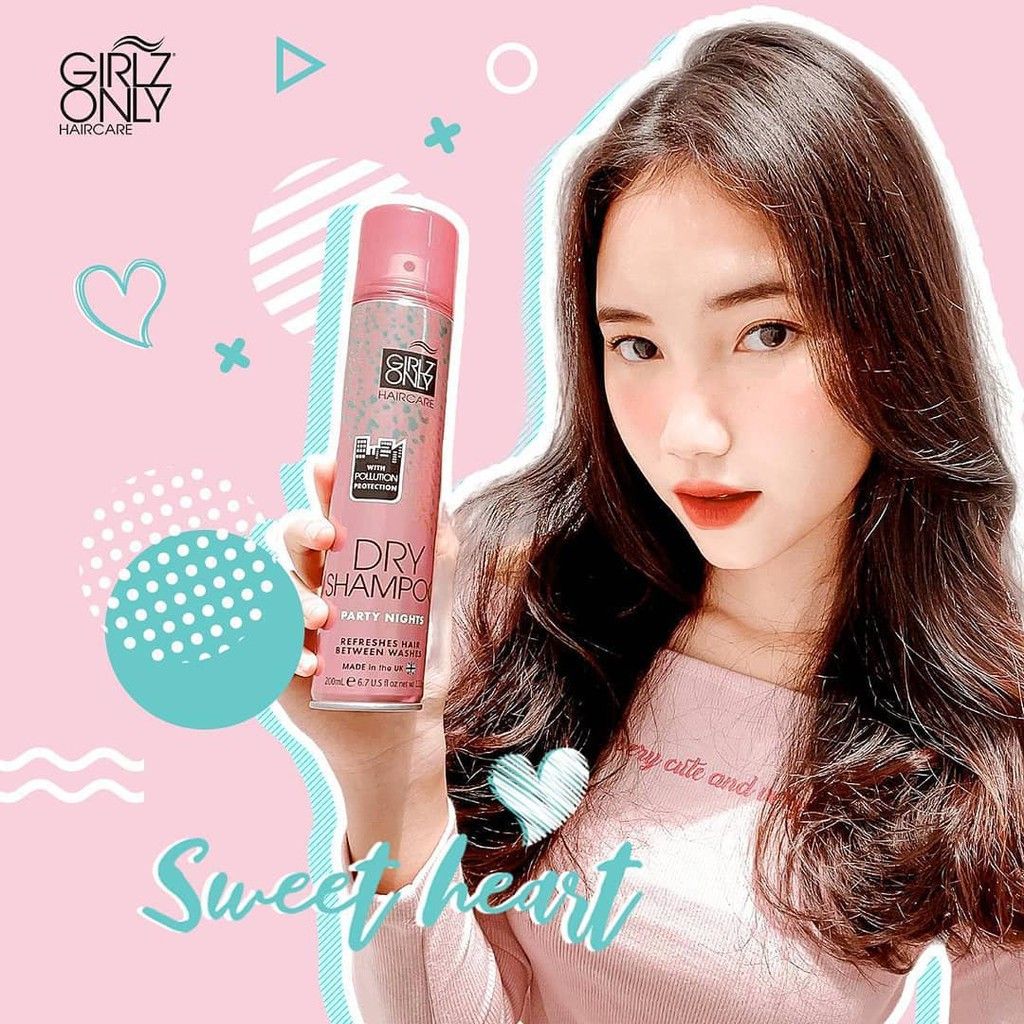  (Minisize 100ml) Dầu Gội Khô GIRLZ ONLY Party Nights Dry Shampoo Travel Size 