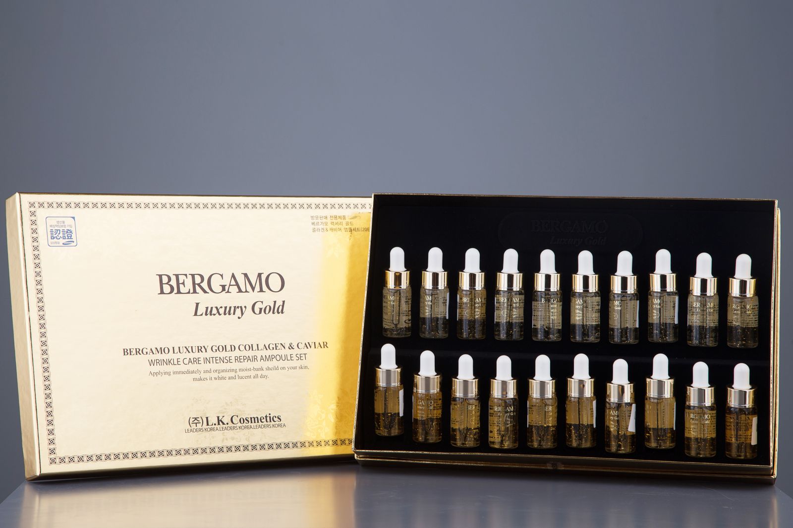 Bergamo Luxury Gold Collagen & Caviar- bicicosmetics.vn