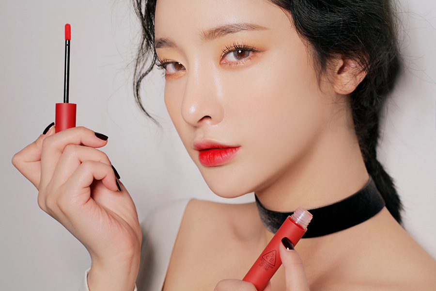 Son 3CE Velvet Lip Tint Best Ever ( Đỏ Thuần ) 1