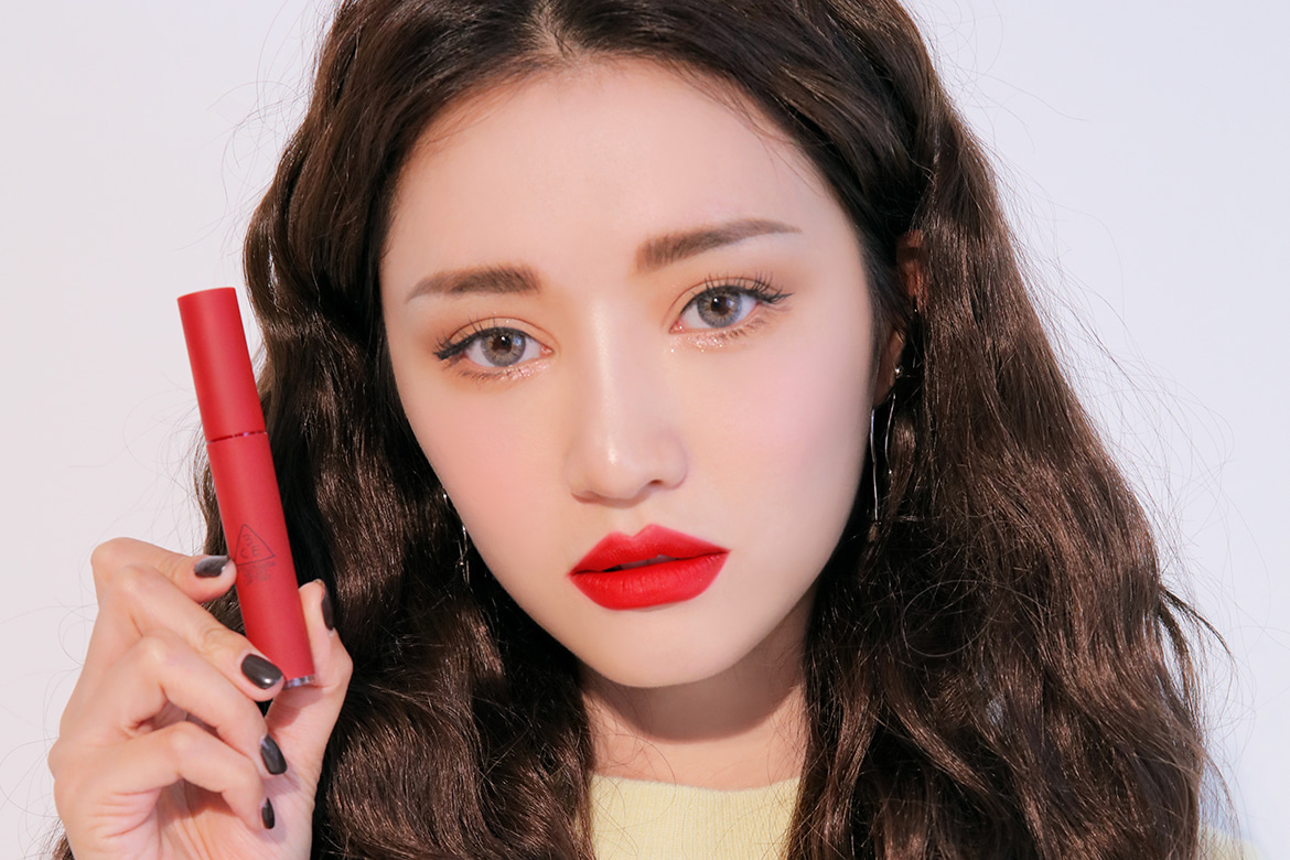 Son 3CE Velvet Lip Tint Best Ever ( Đỏ Thuần ) 1