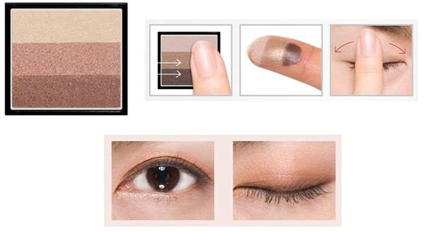 Hướng dẫn sử dụng Missha The Style Triple Perfection Shadow 1