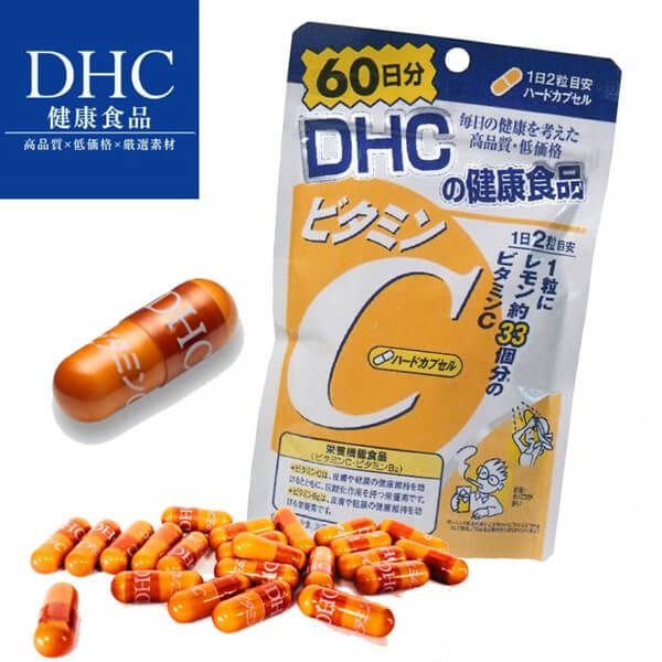  Viên uống DHC bổ sung vitamin C 60 ngày Nhật Bản 