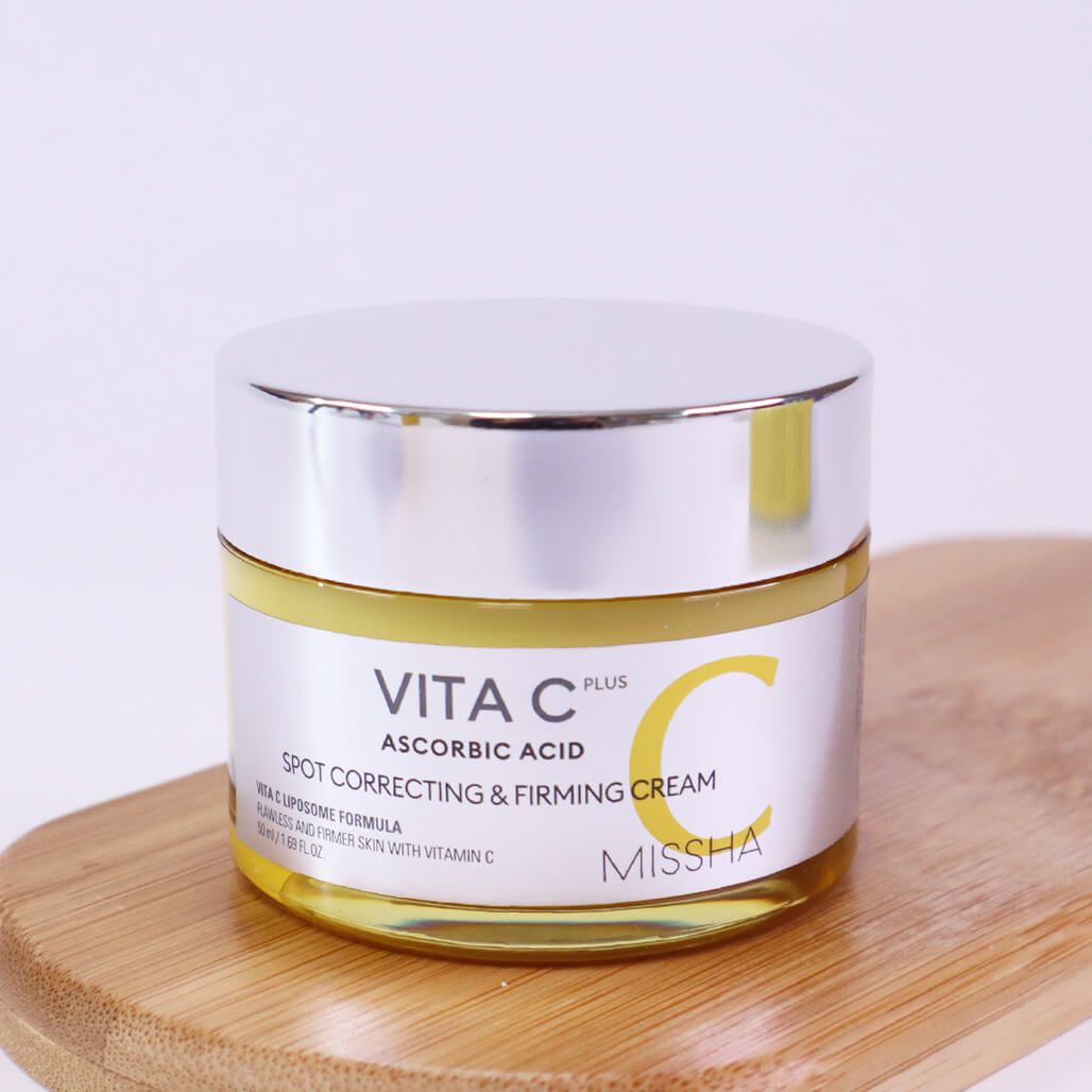  Kem dưỡng trắng, trị thâm Missha Vita C Plus Ascorbic Acid Spot Correcting & Firming Cream 