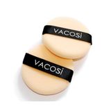  Bông phấn khô tròn nhỏ Vacosi Small Round Puff - 2PCS [BP01] 