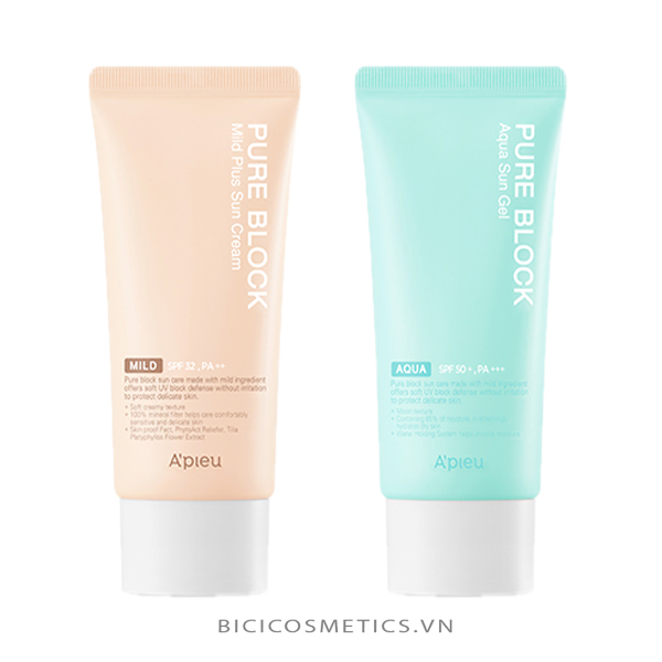 Kem Chống Nắng Apieu Pure Block Hàn Quốc - 50ml 1