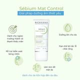  Kem Dưỡng Ẩm Kiểm Soát Dầu Thừa BIODERMA Sebium Mat Control - 30ml 