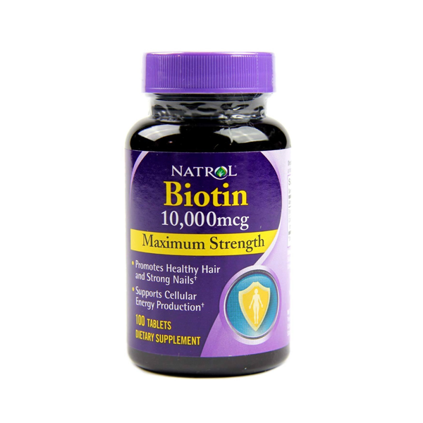  Natrol Biotin 10.000mcg Maximum Strength 