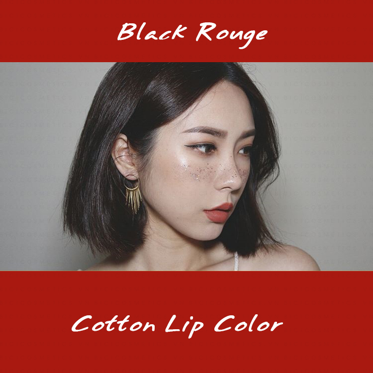 Black Rouge Cotton Lip Color - Bici Cosmetics