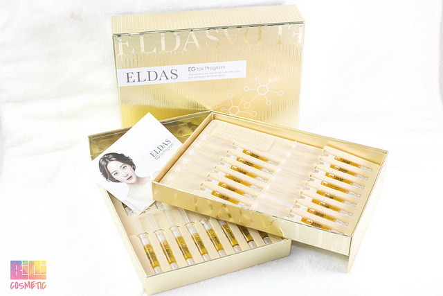 Eldas Eg Tox Program có chứa rất nhiều dưỡng chất tốt cho da 2 Eldas Eg Tox Program có chứa rất nhiều dưỡng chất tốt cho da 1