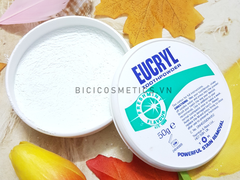 bột tẩy trắng răng Eucryl