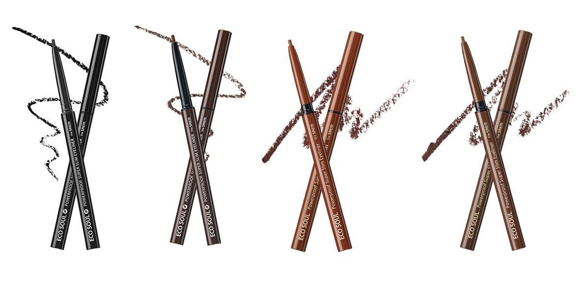 bút kẻ mắt Eco Soulpowerproof super slim eyeliner