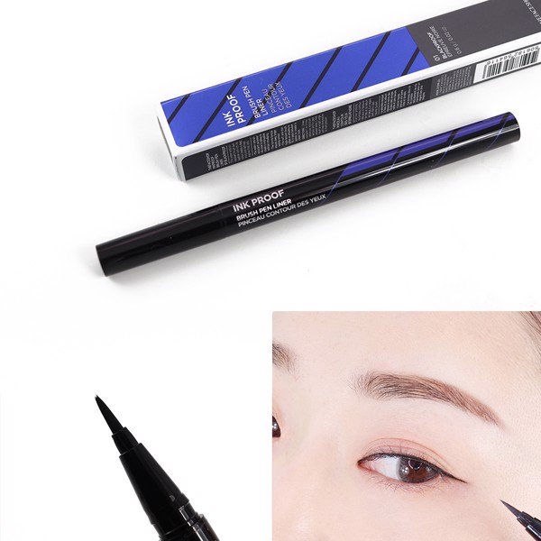 Bút Lông Kẻ Mắt Ink Proof Brush Pen Liner 9- Bici Cosmetics