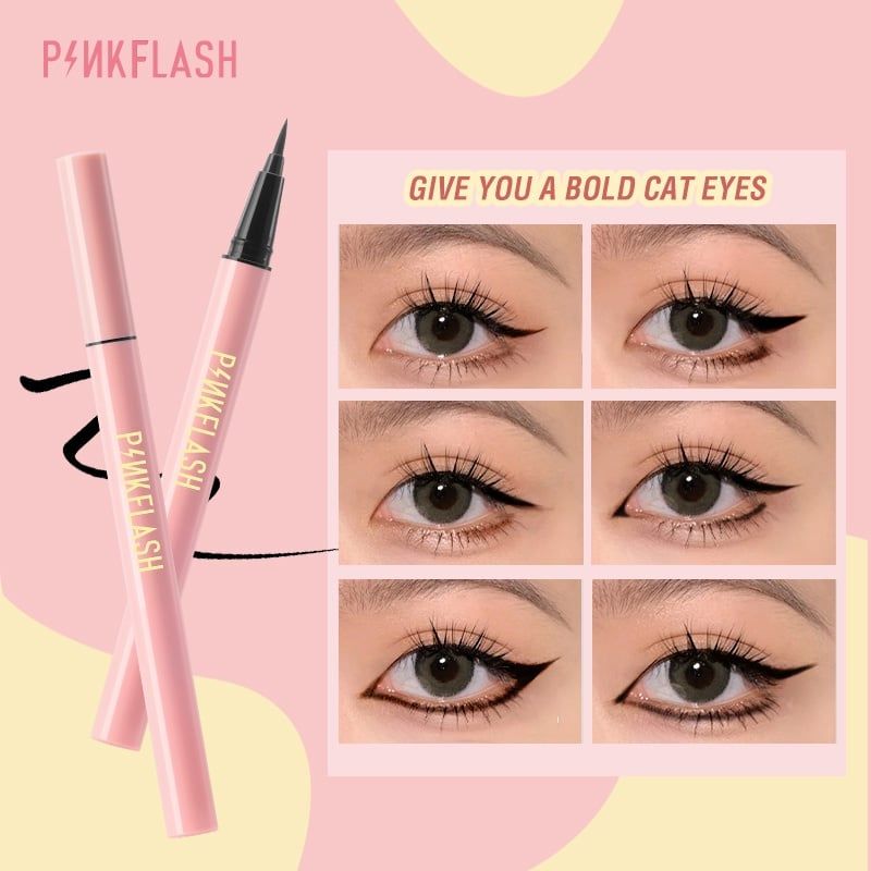  Kẻ Mắt Nước Lâu Trôi PINK FLASH Hypersharp Liquid Eyeliner | PF-E05 