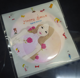  Gương Happy Smile Hand Mirror (Quà Tặng Không Bán) 