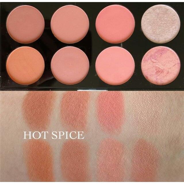  Bảng Phấn Má Makeup REVOLUTION Ultra Blush Palette Hot Spice 