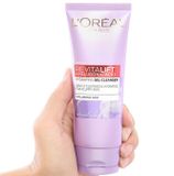  Sữa Rửa Mặt Cấp Ẩm Và Căng Mịn Da L'Oreal Revitalift Hyaluronic Acid Hydrating Gel-Cleanser 100ml (Tuýp) 