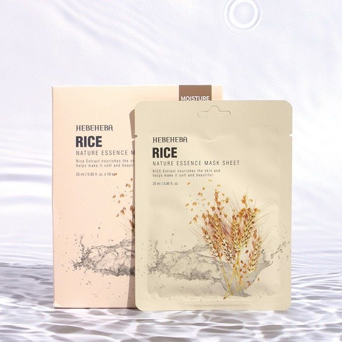  Mặt Nạ Giấy Chiết Xuất Từ Thiên Nhiên HEBEHEBA Natural Essence Mask Sheet 