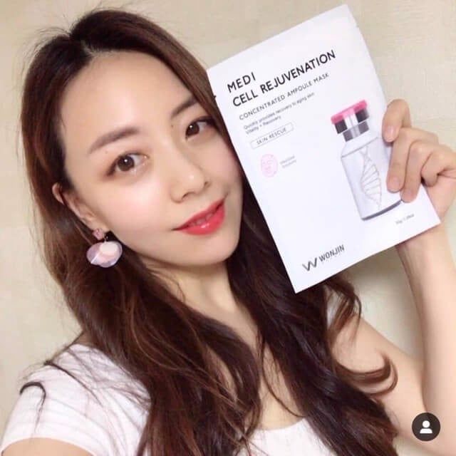  Mặt Nạ Giấy WONJIN EFFECT Concentrated Essence Mak Skin Rescue Skin Fit Solutions 30g 