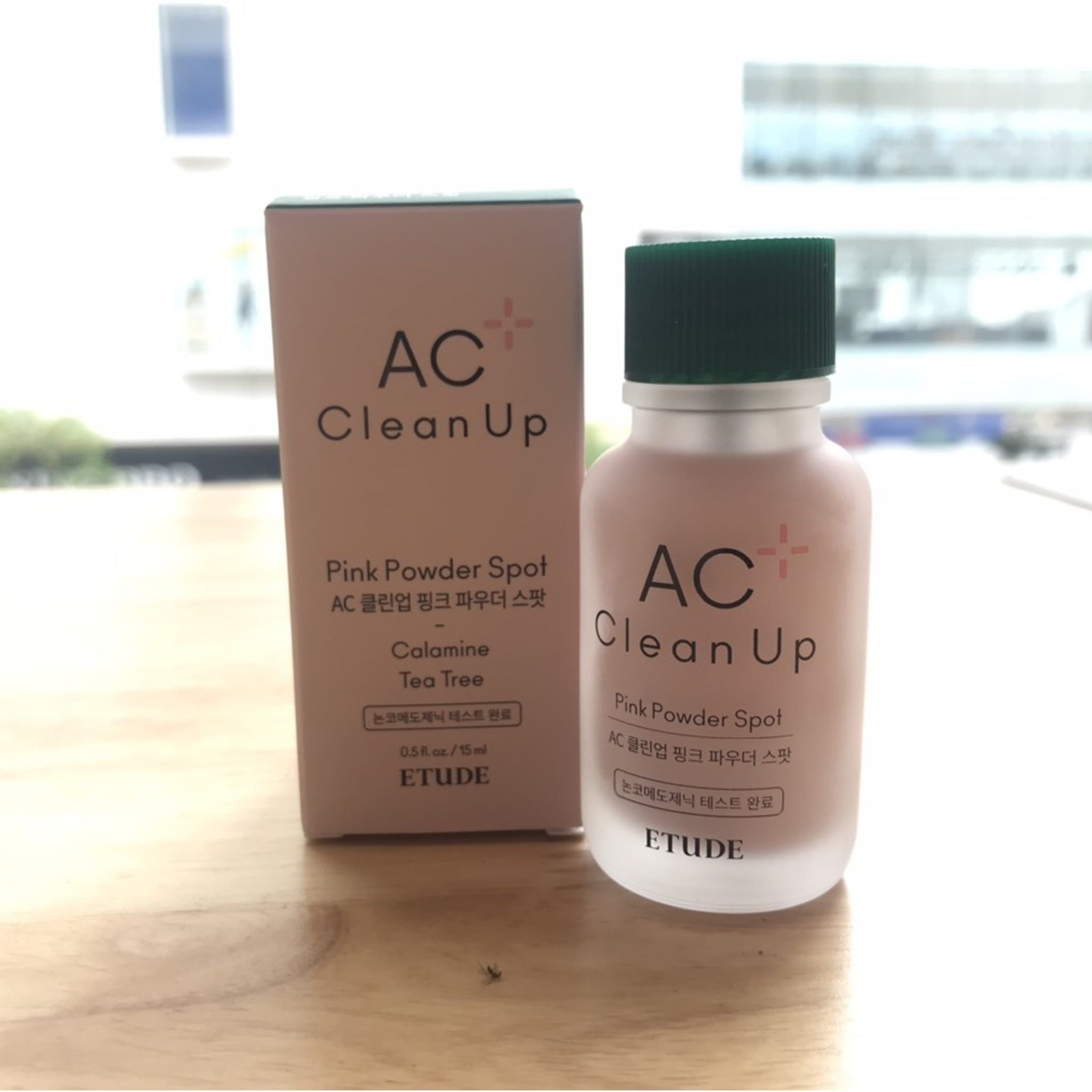  Chấm Mụn Etude House AC Clean Up Pink Powder Spot 15ml 