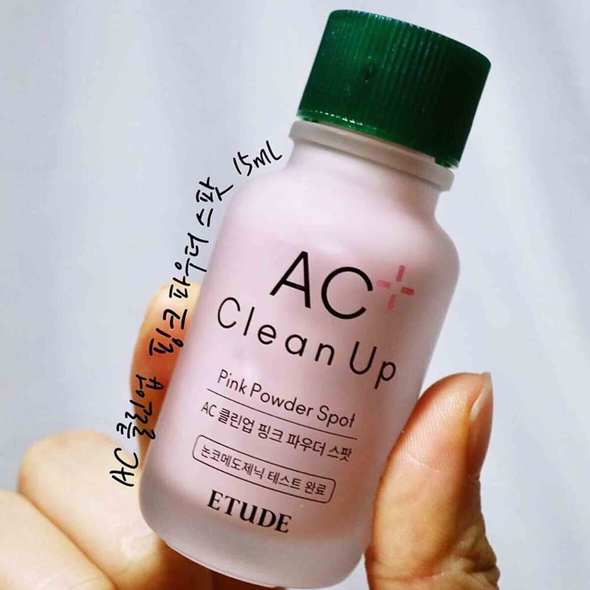  Chấm Mụn Etude House AC Clean Up Pink Powder Spot 15ml 