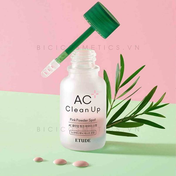  Chấm Mụn Etude House AC Clean Up Pink Powder Spot 15ml 