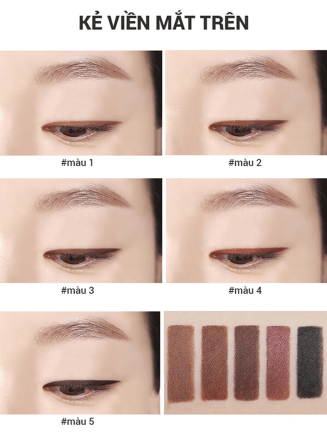 Chì Kẻ Mắt Chống Thấm Nước Innisfree Skinny Micro Liner