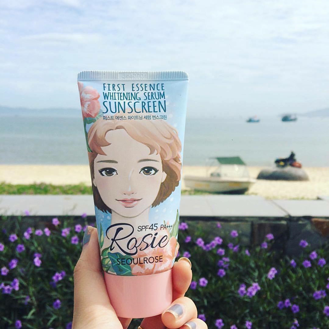 công dụng Kem chống nắng Rosie