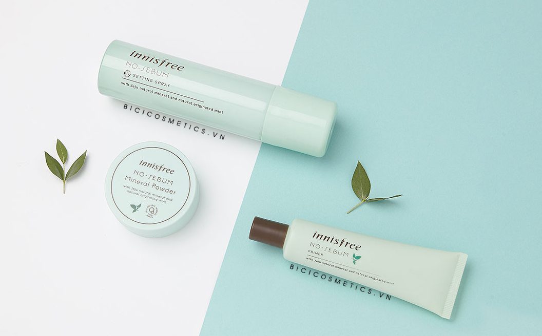 Bộ ba No Sebum của Innisfree -bicicosmetics