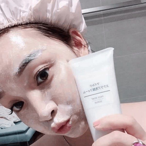  Tẩy Tế Bào Chết MUJI Face Soap Scrub 