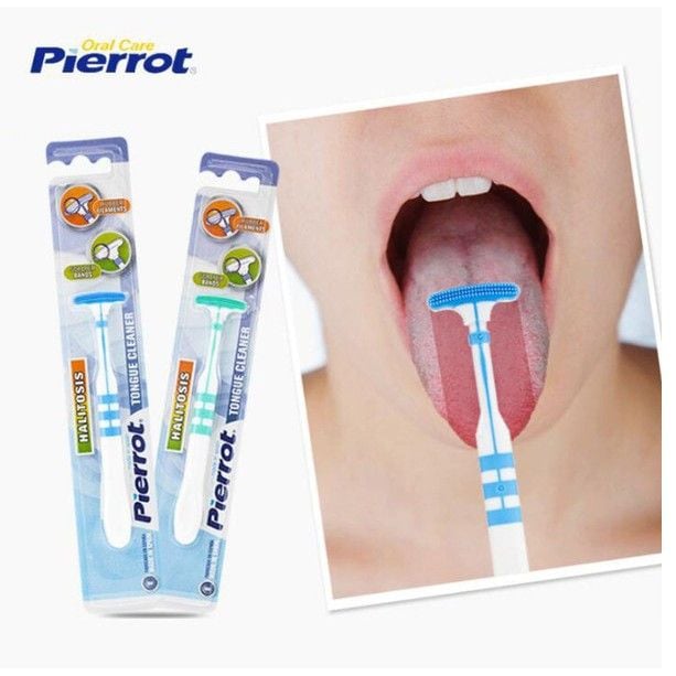  Dụng Cụ Làm Sạch - Cạo Lưỡi Pierrot Tongue Cleaner 