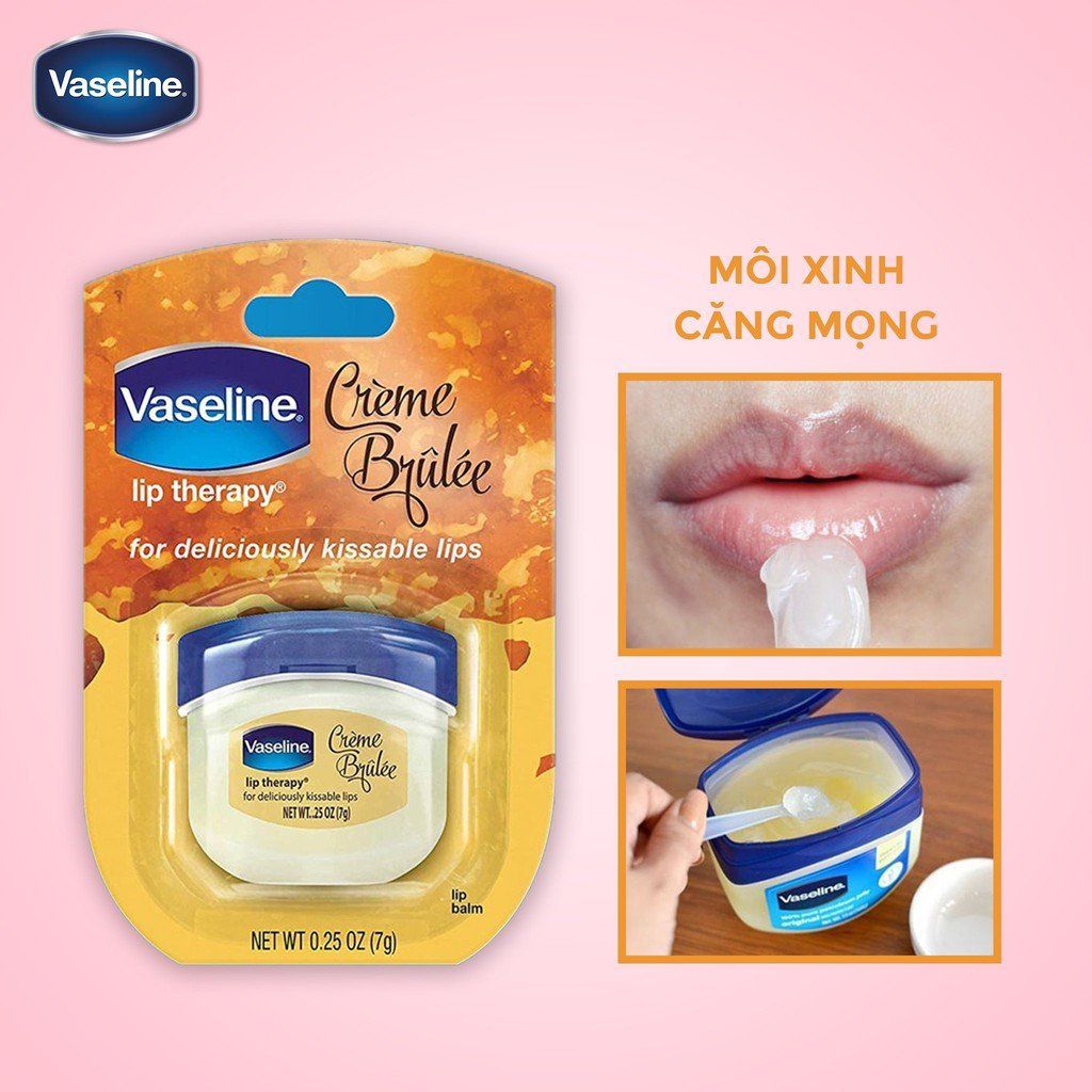 Son Dưỡng Môi Vaseline Lip - Giữ ẩm, làm mềm môi – Bicicosmetics