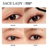  Chuốt Mi Không Trôi Cong Mi Tự Nhiên SACE LADY Lasting Waterproof Mascara Nội Địa Trung 