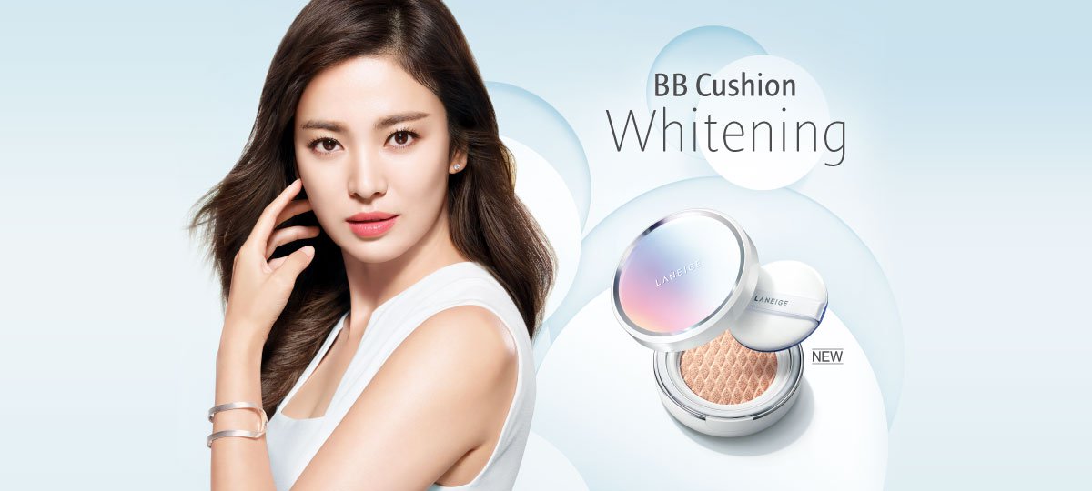 Phấn nước Laneige BB Cushion Whitening SPF 50+ PA+++ bici cosmetics