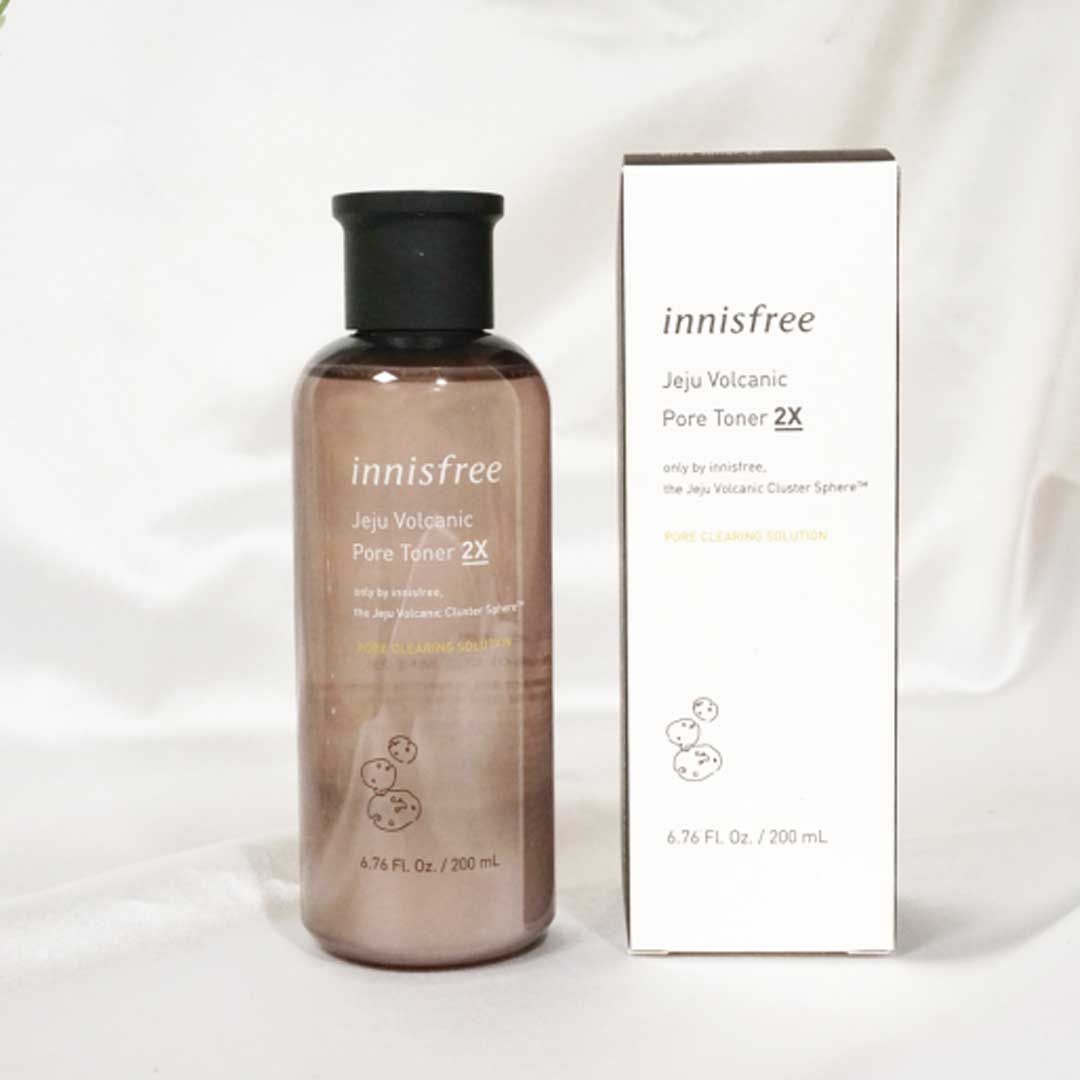  Nước Hoa Hồng Innisfree Jeju Volcanic Pore Toner 2X 200ml 