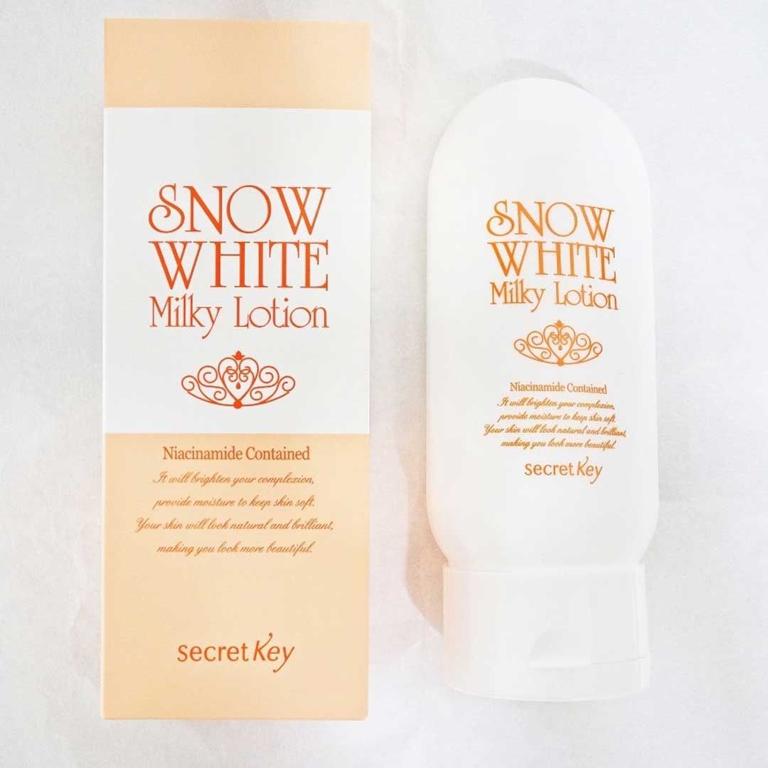  Sữa Dưỡng Thể Trắng Da SECRET KEY Snow White Milky Lotion 120g 