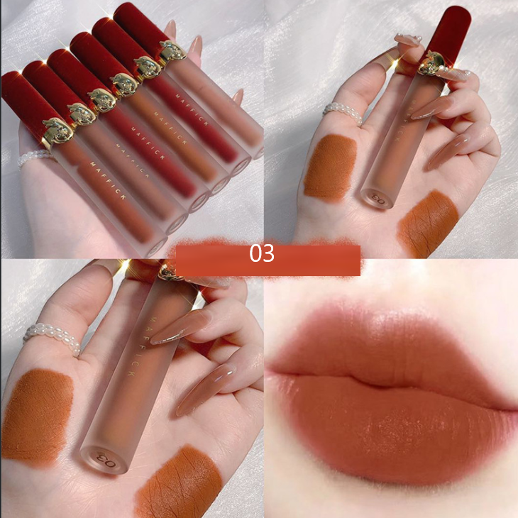  Son Kem Cá Heo MAFFICK Dolphin's Love Velvet Lip Glaze NĐT 