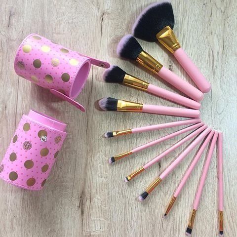  Bộ Cọ 11 Cây BH COSMETICS Dot Collection 11 Piece Brush Sets 