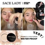  Phấn Phủ Bột Kiềm Dầu Chống Nước SACE LADY Loose Powder 