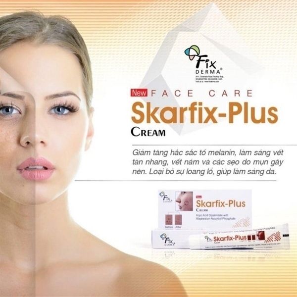  Kem Dưỡng Sáng Da - Mờ Thâm Nám FIXDERMA Skarfix Plus Cream - 15G 