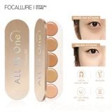  Bảng Che Khuyết Điểm 5 trong 1 FOCALLURE All In One Concealer Palette 01 | FA299 