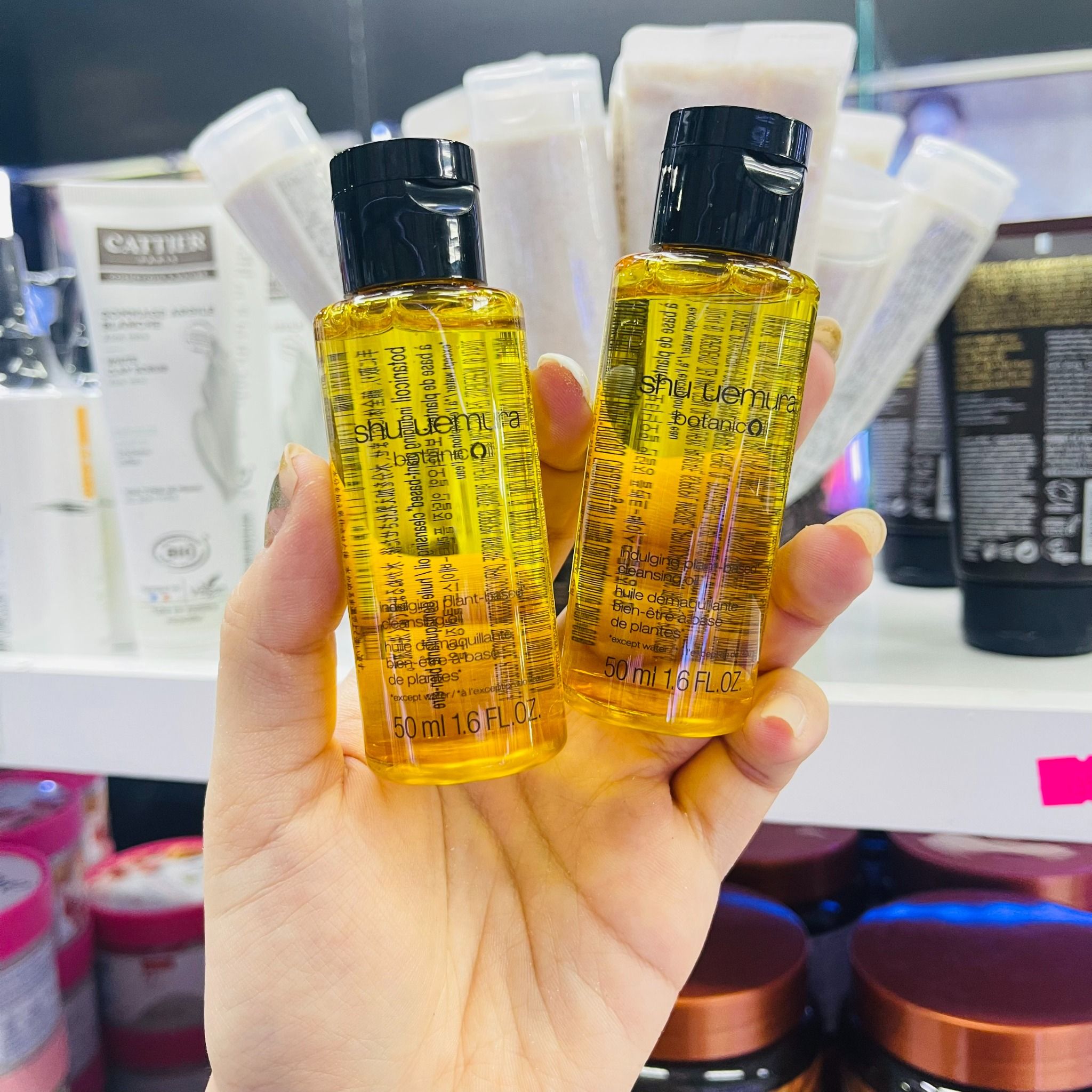  Dầu Tẩy Trang Chiết Xuất Gốc Thực Vật Shu Uemura Botanic Oil Idulging Plant Based Cleansing Oil 50ml (Có Tem Phụ) 